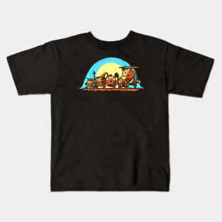 Just Roll With It (No Text) Kids T-Shirt